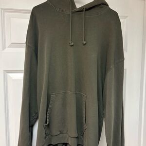 SKIMS Men's Olive Hoodie